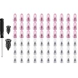 Vunpok 60Pcs Tire Plugs Screw - Quick Fix Screw-in Tire Plug Kit