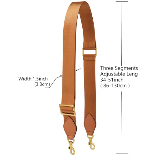 Image of Purse Strap Replacement Crossbody Handbag Stripe Wide Adjustable