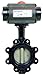 Dixon B5121E500LL-BBC Pneumatically Actuated Lug Butterfly Valve, CI Body, EPDM Seat, R and P, 5"
