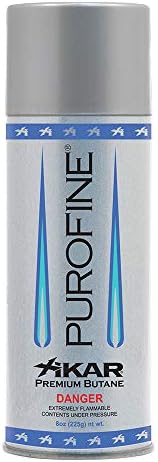 Xikar PUROFINE Premium Butane Lighter Fuel Refill for Lighters, 8oz