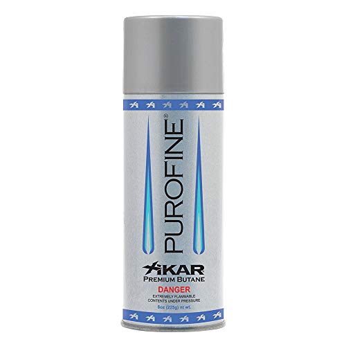 Xikar PUROFINE Premium Butane Lighter Fuel Refill for Lighters, 8oz