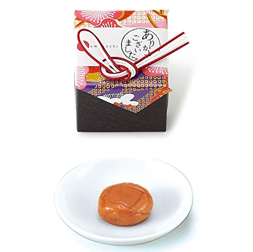 着物柄の梅干し(紀州南高梅)のプチギフトはんなり(1個)結婚式 和風 和装