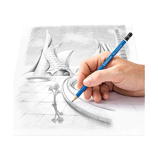 STAEDTLER Zeichenbleistifte Mars Lumograph, unglaublich bruchfeste Premium-Bleistifte, hohe Qualität, spezielle… – Bild 6