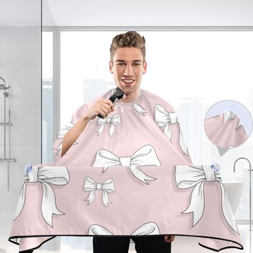 Capa para corte de cabello profesional impermeable MAOBLYR con cierre ajustable de broche para peluquería y estilismo miniatura 6