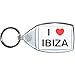 I Love Ibiza - Pequeño Llavero de plástico