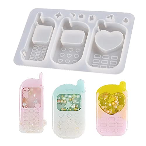 Moon Quicksand Shaker llavero resina epoxi molde hecho a mano molde colgante al por mayor barato colgante precio C2c8 dropshipping