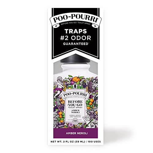Image of Poo-Pourri Before-You-Go Toilet Spray, Amber Neroli, 2 oz,BB9491 (Pack of 2)