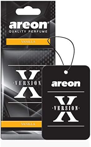 AREON X AXV02 Hanging Best Car Air Freshener Vanilla Scent, 12 Pack