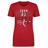 500 LEVEL Josh Giddey Chicago Bulls Shirt for Women - Josh Giddey Chicago Bulls Shattered WHT (Red, Medium)