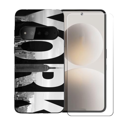 CongJiaLingXi�P�[�X�K�p�� Brain Natural AI Phone BGX5 (6.77") + �������ꂽ�K���X�X�N���[���v���e�N�^�[�A�_��ȃV���R�[���V�F���o���p�[TPU�ی�J�o�[�̂���,BST5