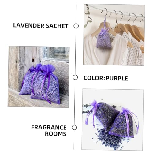 10 bolsas de sachets aromáticos de lavanda miniatura 3