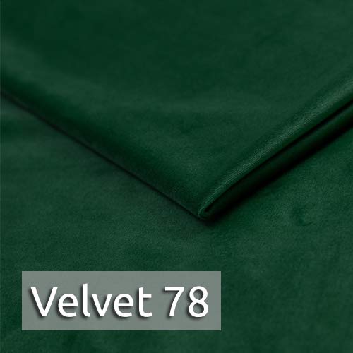 Schlafsofa Chesterfield Asti Bis 2-Sitzer, Sofa mit Schlaffunktion, Couch 2-er, Couchgarnitur, Sofagarnitur, Holzfüße, Glamour (Dunkelgrün (Velvet 78)) – Bild 8