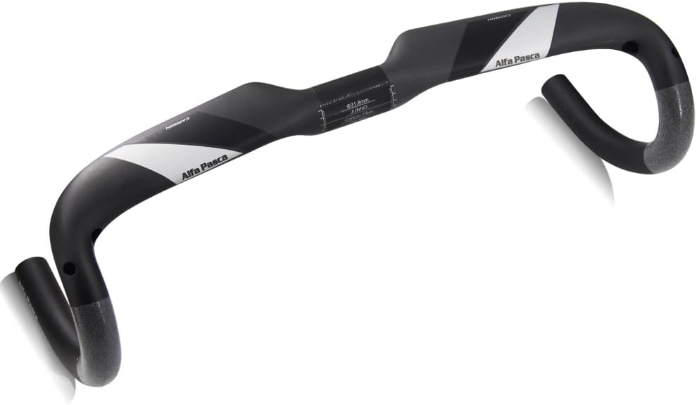 Road bicycle handlebars Alfa Pasca carbon fiber drop bar internal wiring handlebars Aero 31.8 Road bicycle handlebars 400/420/440mm bicycle accessories