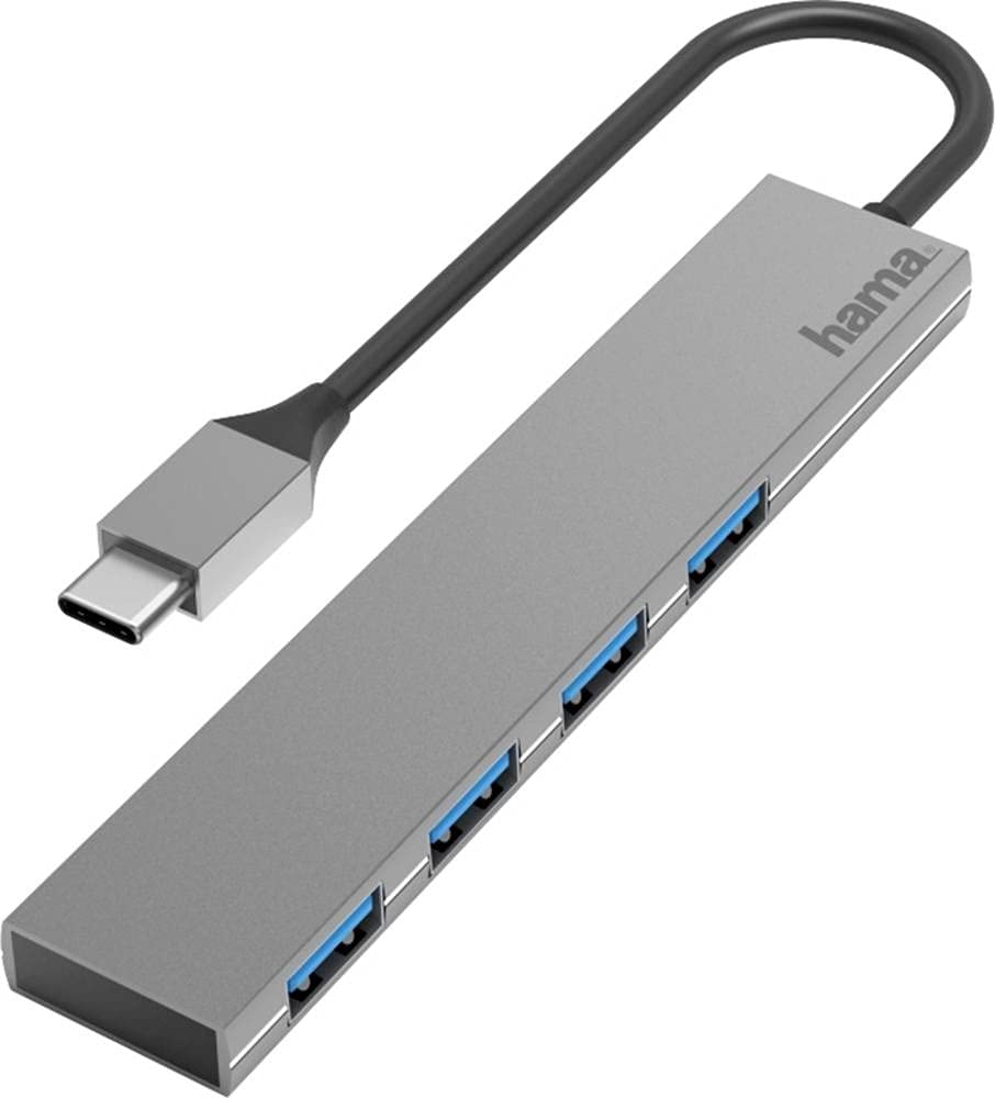 See full amazon price history chart for Hama Multiport USB Hub, USB C Hub Multiport Adapter- 4 in 1 Portable Type C Hub, USB 3.2 Gen1, Aluminum Housing, Ultra-Slim, Transmission Speed 5GBPS, Compatible with MacBook, PCs & All Type-C Devices Hama Multiport USB Hub, USB C Hub Multiport Adapter- 4 in 1 Portable Type C Hub, USB 3.2 Gen1, Aluminum Housing, Ultra-Slim, Transmission Speed 5GBPS, Compatible with MacBook, PCs & All Type-C Devices (B08SDXTVJ4) Amazon Price History, Amazon Price Tracker
