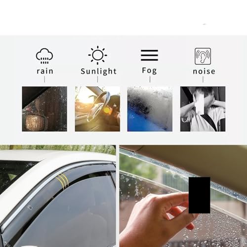 Déflecteurs de vitres auto pour Suzuki Vitara pour vos trajets d'été - 4