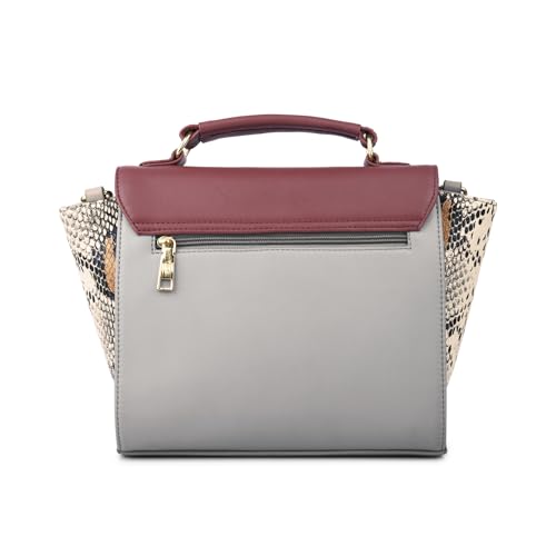 Image of Julia Sling Bag for Women, Stylish Handbag Sling Bag Italian Vegan Leather Bag with Detachable Sling Strap Sling Bag for College and Office