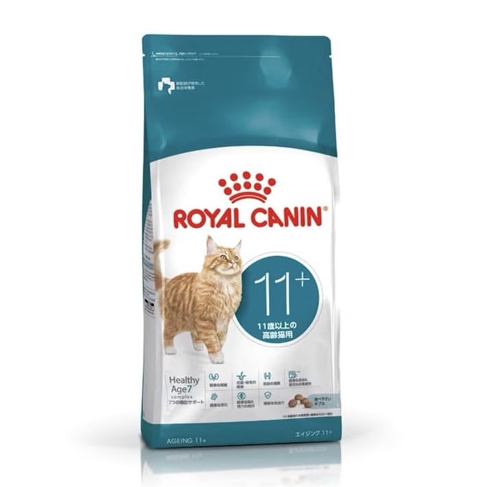 Amazon.co.jp: ロイヤルカナン 猫 エイジング 11+ キャットフード 4kg