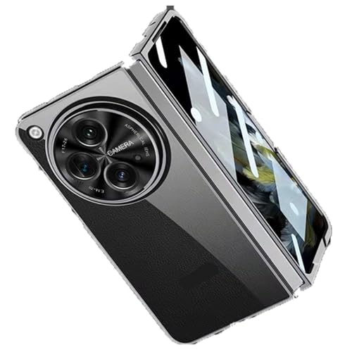 Image of For Oneplus Open,Oneplus Open Phone Case Clear Transparent Tpu Shock-Absorption Flexible Cell Phone Cover Bluetooth, DisplayPort, USB - Transparent