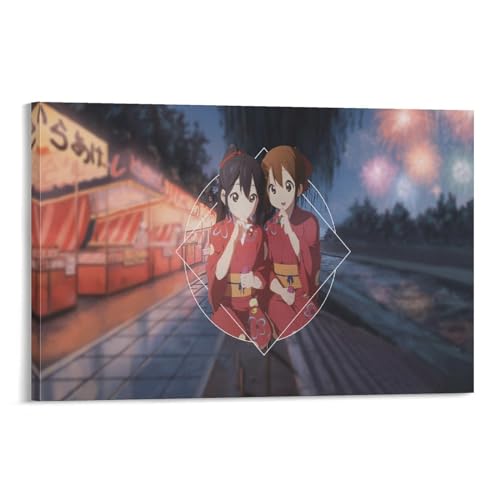 Impression sur toile A Lovely Girl 50x75 cm : la solution pour raviver un mur blanc vide