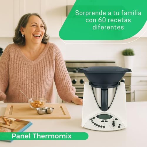 Miniatura 5 de Venmon Naturalmente Panel Frontal Botonera Thermomix Tm31 Repuesto Y Recambio Compatible Placa Frontal Tm31 Accesorio Y Repuestos Thermomix Tm31 Botonera Tm31 Bimby