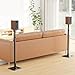 Mounting Dream Speaker Stands Height Adjustable for Satellite & Small Bookshelf Speakers, Set of 2 Floor Stand Mount for Bose Polk JBL Sony Yamaha and Others - 11LBS Capacity MD5402