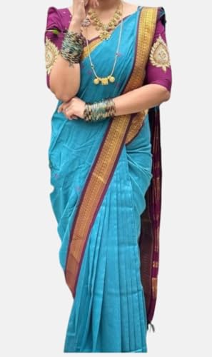 Image of gadwal cotton sarees