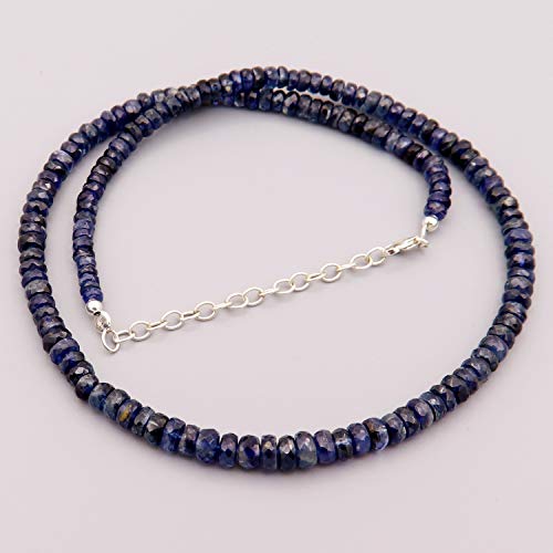 Collier perles argent 925 et pierres semi-précieuses pour fille