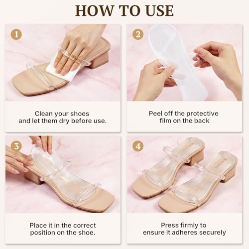 Plantillas de Gel para Tacones Altos Soporte para Mujer miniatura 5
