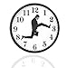 Orologio da Parete da Ministry of Silly Walks, Buffo Orologio da Parete Moderno da Ispirato Monty Python, Silenzioso Orologio da Parete Decorazione della per da Letto, Cucina