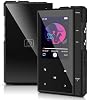 Reproductor MP3 de 96GB con batería de larga duración de 90 horas, Bluetooth 5.0, Phinistec Z6 reproductor de audio digital con marco de metal resistente y duradero, pantalla de vidrio IPS de 2.4'', radio FM, soporta hasta 256GB (Negro, 96, GB) 2