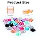 LIQWEI 30 Pcs USB C Dust Plug, Phone Dust Plug Charm with Hanging Hole, Colorful Plastic Charger Protector Charging Port Cover Compatible with All Type-C Devices, Laptops, Tablets, Smart Phones