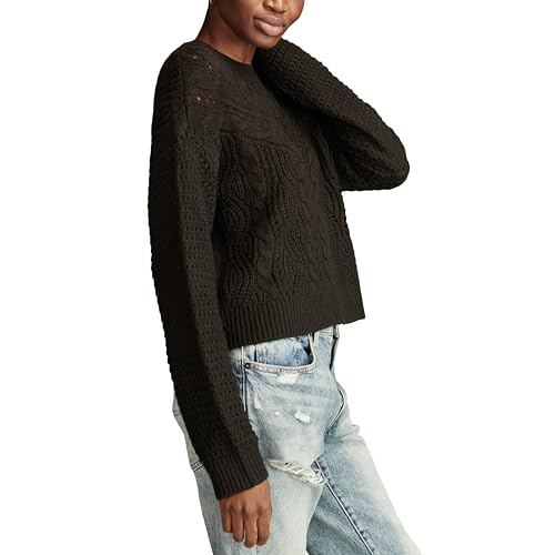 Lucky Brand Women's Romantic Crew3