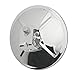 GG Grand General 33261 Stainless Steel 6” Convex Blind Spot Mirror with Center Mount for Trucks, Buses, Utility Vehicles and More
