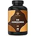 TRUE NATURE® Bio Ashwagandha Kapseln - 360 Stück - Einführungspreis - Hochdosiert mit 2850mg pro Tagesdosis - Premium indische Bio Schlafbeere - Vegan, Laborgeprüft, Deutsche Produktion