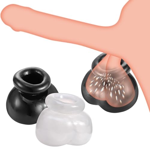 Hodensack Hodenringe für Den Mann Cbt Hodenteiler Hoden Abbinden Hodengewichte Hoden und Penisring Hodensack Halter Hodenring Ballstretcher Ball Stretcher Hoden Folter Geräte Hodenstrecker(Zwei)