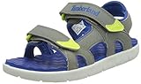 Timberland Timberland Perkins Row 2-Strap (Junior), Sandalias de Punta Descubierta Unisex Adulto, Gris Grey, 40 EU
