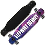 [Apto para todos los niveles de patinadores] El diseño de tamaño completo de 43 x 9 pulgadas proporciona un mejor control y fácil frenado; Esta patineta es ideal para principiantes y profesionales para realizar algunas acrobacias básicas y otras habilidades.