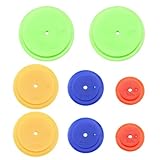 VGOL 8 x Nahtmarkierer, verschiedene Größen, Nährad, für Nähmaschine, Nähen, Basteln, Sticken, zufällige Farbe
