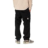 pantalon carhartt cargo pas cher Bolsillos Funcionales: Múltiples bolsillos distribuidos estratégicamente, incluyendo bolsillos traseros y laterales, con etiqueta cuadrada bordada distintiva