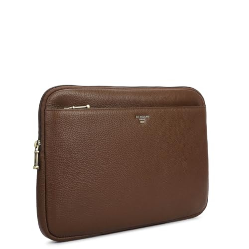 Image of Da Milano Leather Laptop Bag for Men & Women | Laptop Messenger Bag | Fits Up To 15 inch Laptop | Ideal for Office Purpose (10116M-A)