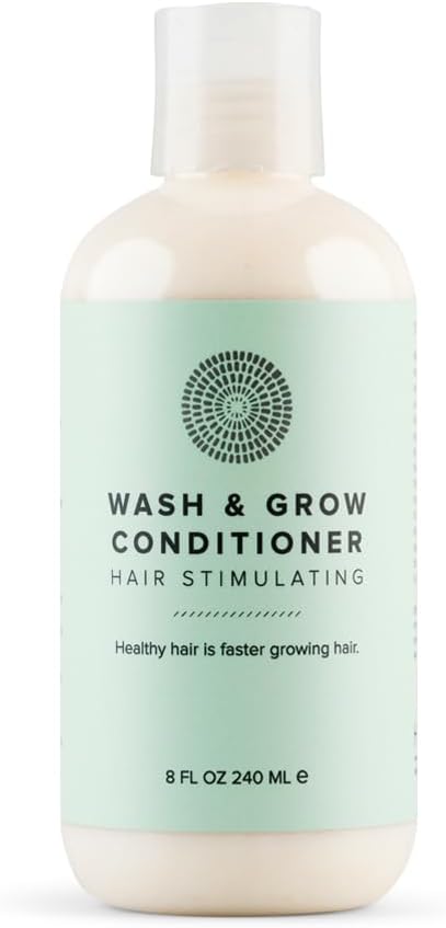 Hairprint Wash & Grow Conditioner | Plant-Based Therapy for Healthier, Faster Growing Hair | Nourishes & Strengthens | Stimulates Scalp & Promotes Hair Health | Non-Toxic (8 Fl Oz)