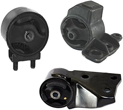 Compatible with Kia Spectra/Sephia 1.8L 1998-2004 AUTO Front & Rear Motor Mount Set 3PC : A6767, A6756, A6765 - K0739