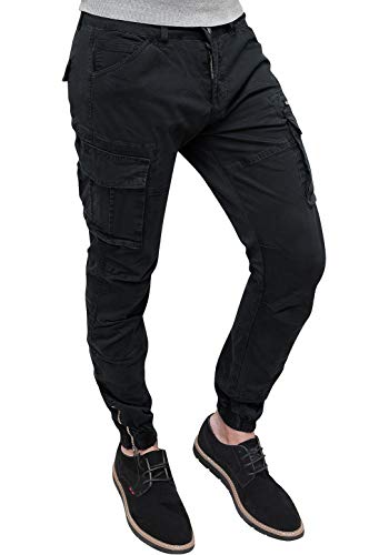 Pantalon cargo slim homme Evoga en coton idéal pour le quotidien urbain