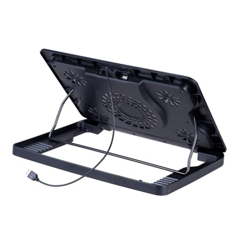Base refrigerante portátil para notebook con ventiladores USB miniatura 2
