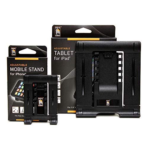 Ape Case (Acs711T) Foldable Desktop Tablet Holder Stand, Non-Slip Feet, 5 Angle View, For 7-11” Ipads, Tablets And E-Readers, Black #TOP4