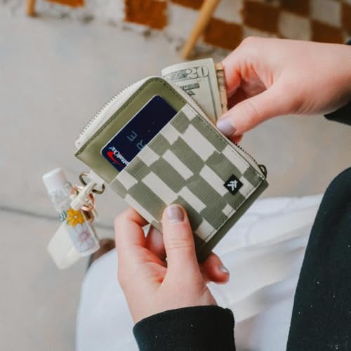 Portefeuille zippé en cuir Thread Wallets idée cadeau mixte - 7