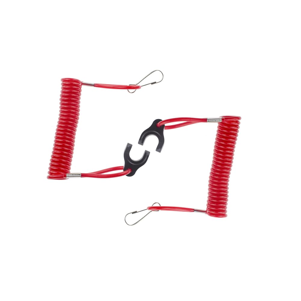 Amazon.com: 2pcs Kill Stop Switch Safety Lanyard Cord 823054 Fit