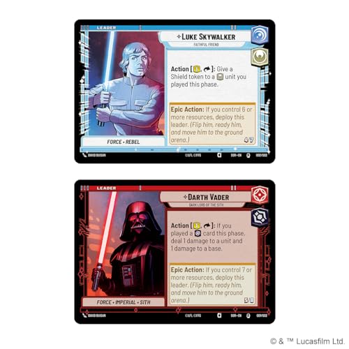 Fantasy Flight Games Star Wars: Unlimited TCG Spark of Rebellion PRERELEASE Box - Launch Your Galactic Journey! Includes 6 Booster Packs, Ages 12+, 2+ Players, 20 Minute Playtime, Made