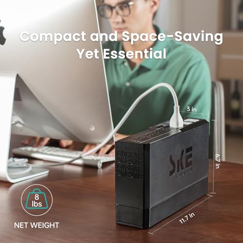 SKE SMART KEY ENERGY SKE 425VA/240W UPS Battery Backu Surge Protector for Computer UPS Battery Backup Uninterruptible Power Supply…, VL425 - Thumbnail 3