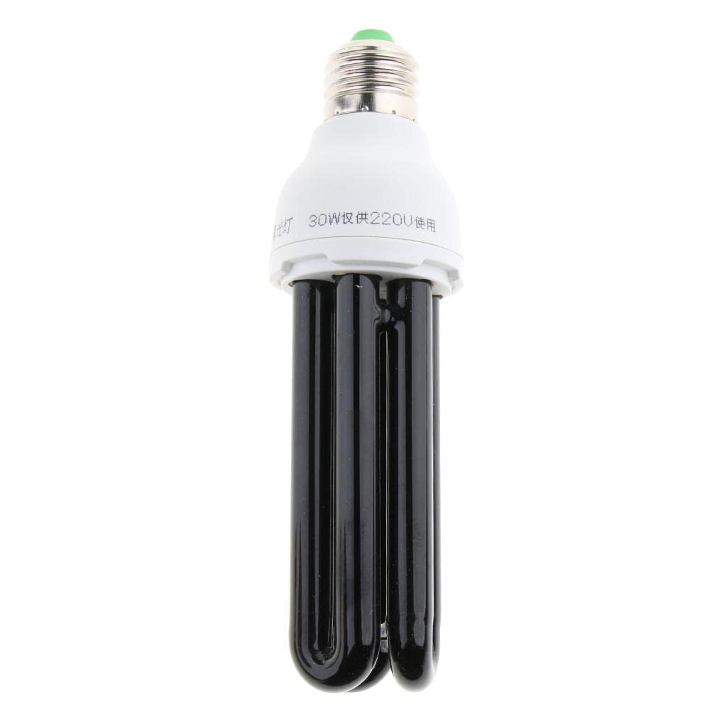 CALANDIS® E27 Uv Ultraviolet Fluorescent Blacklight CFL Light Bulb Lamp 220V 3U 30W